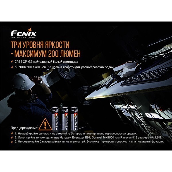 Фото - Ліхтар Fenix WF11E